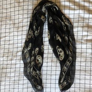 Black & White Alexander McQueen Scarf